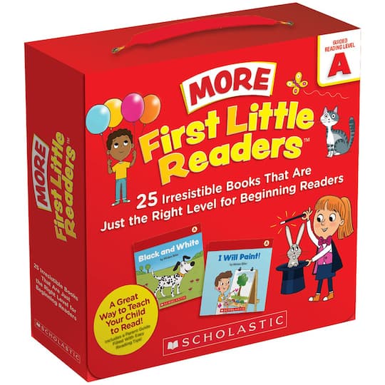 Scholastic Teaching Resources First Little Readers: More Guided Reading Level A Books Parent Pack